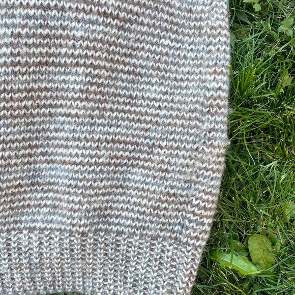 Tricolour Wool Knit Sweater - Picture 3 of 7